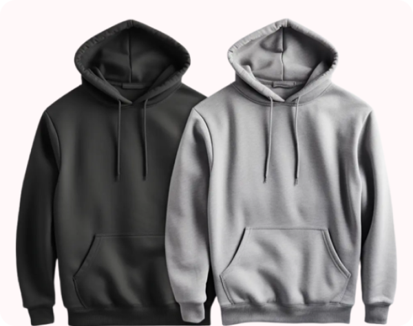 Black & White Double Hoodie 3